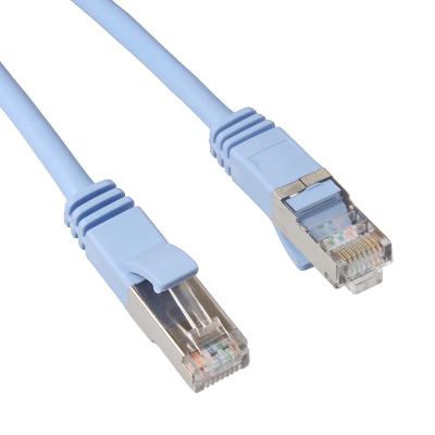 China Shielded FTP Cat5e Patch Cord Cat6 Length 0.2m 1m 2m Practical for sale