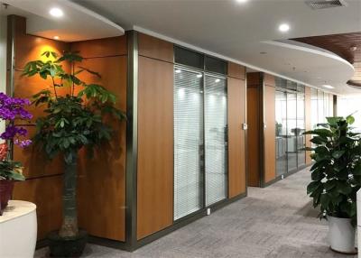 China Office toughened glass partitions Floor To Ceiling Soundproof Room Dividers for sale