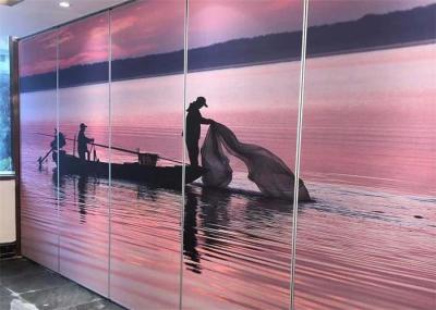 China OEM Painting Hanging Partition Walls Operable Panel Partitions for sale