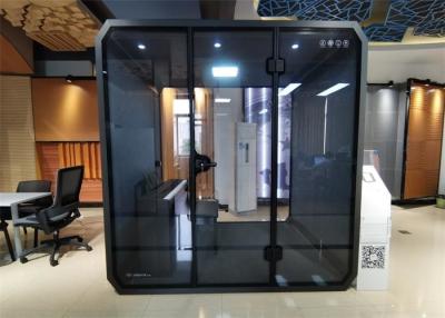 China Cabine de telefone desmontável do escritório, cabine de telefone à prova de som para o escritório à venda