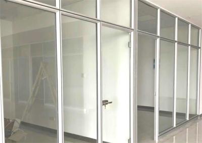 China ISO9001 Steel Frame Moveable Glass Partitions Noise Cancelling Non Load Bearing Wall for sale