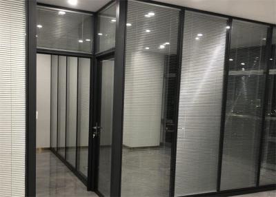 China Double Glass Partition Wall Tempered Glass For Office Glass Partitioning Design for sale