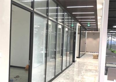 China 85mm Thickness Office Glass Partition Walls For Meeting Room for sale