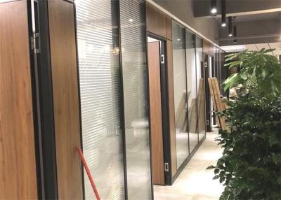 China Sound Dampening Office Wooden Partitions With Aluminum Alloy Frame for sale
