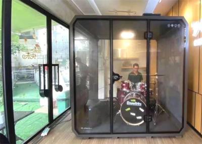 China Switchable Glass Portable Soundproof Booth Soundproof Work Pod for sale
