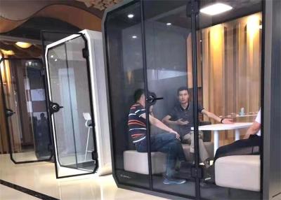 China 6 Person Soundproof Meeting Pod Movable Office Pod SGS Approved for sale