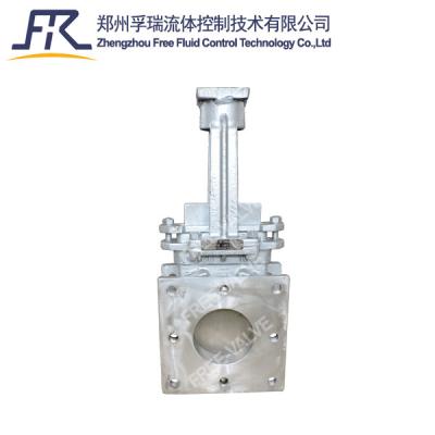 China High temperature Square Flange Type Knife Gate Valve with 2520 stainless steel,stainless steel 2520 for sale