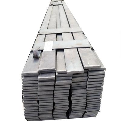 China Construction Material Flat Steel Rod Q195 SS400 Mild Black Steel Flat Hot Rolled for sale