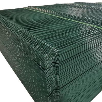 China Garden 2.5MM 3d Iron Galvanized Pvc Coated Welded Wire Fencing Fence for sale