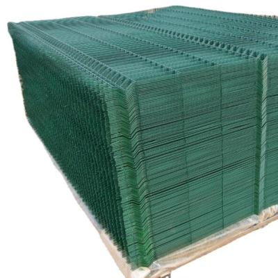 China 3D Curved Mesh Fence Hot-DIP Galvanized Welded Wire Mesh Fence for Garden/Railway Fence for sale
