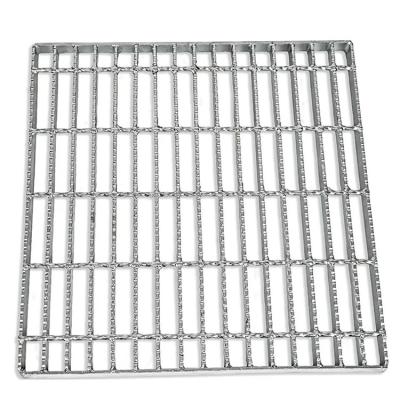 China High Quality Stainless Steel Floor Grating Anti Mud Hot Dipped Galvanized Steel Mesh Grating For Parking for sale