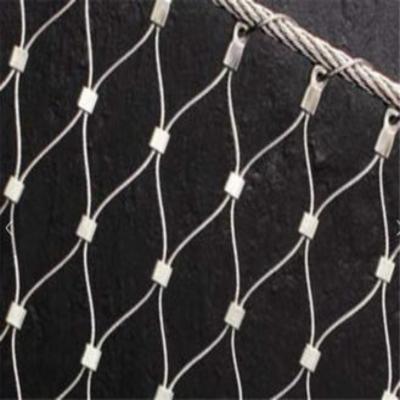 China 7X7 X Tend Flexible 316l stainless steel rope mesh for sale