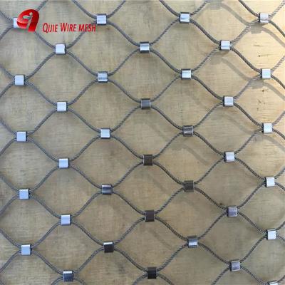China 316 Flexible Stainless Steel Wire Cable Rope Mesh Net for Plant for sale