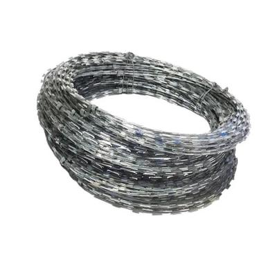 China Factory Direct Sales Galvanized Barbed Wire Mesh High Tensile  Razor Barbed Wire Mesh Supplies for sale