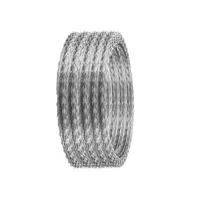 China Wholesale Best Price Razor Wire Mesh  Extremely Simple To Install Galvanized Barbed Razor Wire for sale