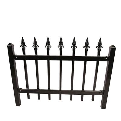 China 8 Foot Wrought Iron Fence Panels 3 Rail Spear Top Galvanized Aeofence Moulded Aluminium Wrought Iron Fence Fencing for sale