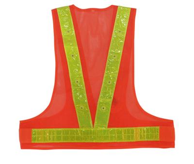 China Hot Sell High Visibility mesh Led  high reflective poly tape Safety Vest for sale