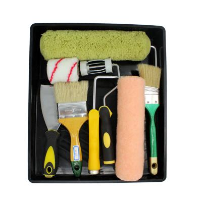 China Factory price High Quality paint brush and paint roller brush All In One Paint Tool Kit for sale