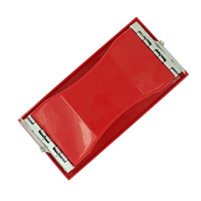 China Factory price big size red color abs sanding block painting tools for sale