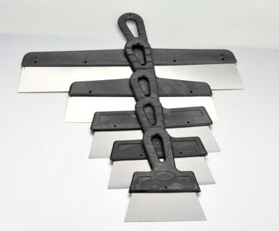 China Factory selling Scraper with plastic handle,carbon steel blade,putty knife for sale