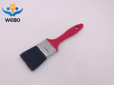 China 50MM stainless steel ferrule mixed bristle red plastic handle paint brush for sale