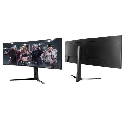 Cina Curved 49 Inch 5k High Resolution Lcd Monitors 75hz Gaming Monitors in vendita