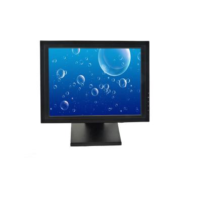 China 15 17 19 pulgadas de pantalla táctil resistiva monitor de ordenador led monitor de PC para sistemas de POS en venta