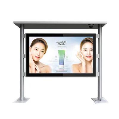 China Newsstand 65 Inch Outdoor Advertising LED Display Screen for sale
