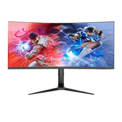 China 34 Inch 4K LED Gaming Monitor with R1500 Curvature and 165Hz Refresh Rate for sale