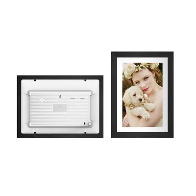 China 10.1 Inch Smart Digital Picture Frame IPS LCD Digital Video Photo Frame for sale