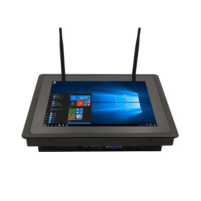 China 10.4 Inch Wall Mount Industrial Touch Screen Pc All-In-One Ip65 Panel Pc Computer for sale