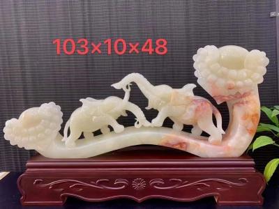 China Customized Hot Sales Natural Jade hand carving Arts and Crafts for sale