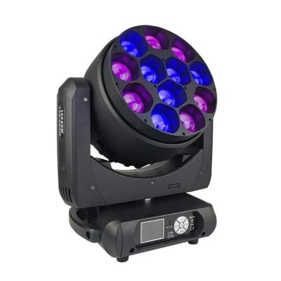 China 12x40w RGBW 4 In 1 Bee Eye LED Moving Head Pixel Control  Stage DJ Events Light for sale
