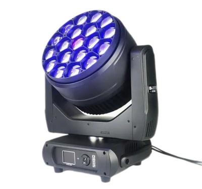 China 19x40w RGBW 4 In 1 LED Stage Lighting Big Bee Eyes Moving Head Pixel Control K15 Stage Light for sale