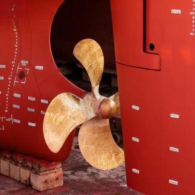 China Bronze Boat Propellers Fixed Pitch Marine CU3 Ship Propeller Diameter 800-8000mm for sale