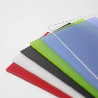 China PMMA  Plastic Acrylic Board 1220*2440mm Clear Colorful Perspex Panel Cast Acrylic Sheet for sale