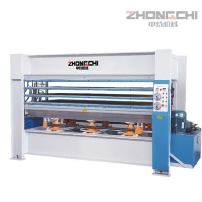 China Mobiliário Fabricação de madeira Máquina de prensagem a quente de madeira compensada Máquina de prensagem a quente hidráulica à venda