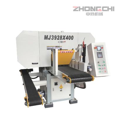 China Serra de Faixa Horizontal de 400×300 mm 0-18m/min Serra de Madeira Horizontal à venda