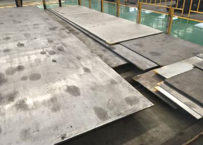 China Cold Rolled Hot Rolled Alloy Steel Sheet Black Surface Grinded Machined For Ship for sale