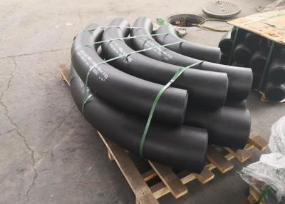 China Acero inoxidable superficie ASTM A234 ASTM A420 del aceite del negro de la prueba del moho del codo de 45 grados en venta