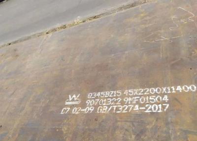 中国 つや出しのボイラー合金鋼シートの版16mn Q345bのマンガンの低合金の構造 販売のため