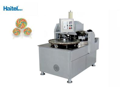 China Swirl Lollipop Candy Making Machine Flat Rainbow Automatic Plant Layout for sale