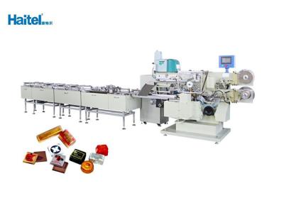 China Advanced Sealing Chocolate Fold Wrapping Machine High Efficiency Different Shape for sale