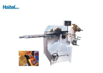 China Fully Automatic Chocolate Foil Wrapping Machine Human Machine Operation for sale