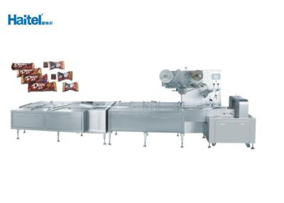 China Automatic Feeding Chocolate Candy Bagging Machine Horizontal Flow Design for sale