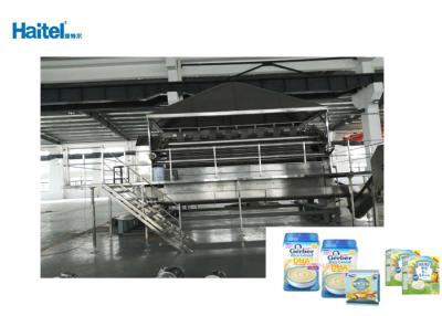 China Food Drying 250kg/H 0.8MPa Baby Food Processing Equipment for sale
