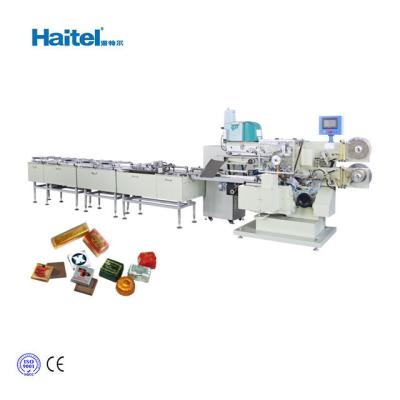 China 3.5KW 150mm Film 300bags/Min Chocolate Packing Machine for sale