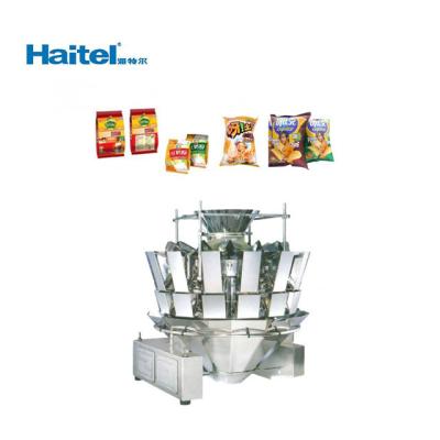 China Vertical Weighing Potato Chips Packing Machine For Almond Nuts for sale