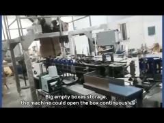 vertical paper box biscuits cereal bar Cartoning Packing Machine