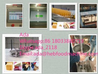 China SH-A005 hebei wafer and wafer biscuit making machine for sale